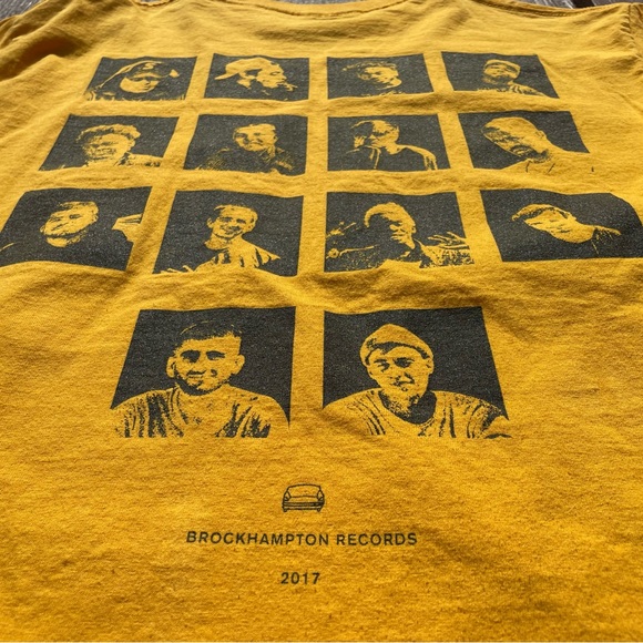 2017 Brockhampton Jennifer’s Tour Concert Tee Merch - Picture 6 of 7